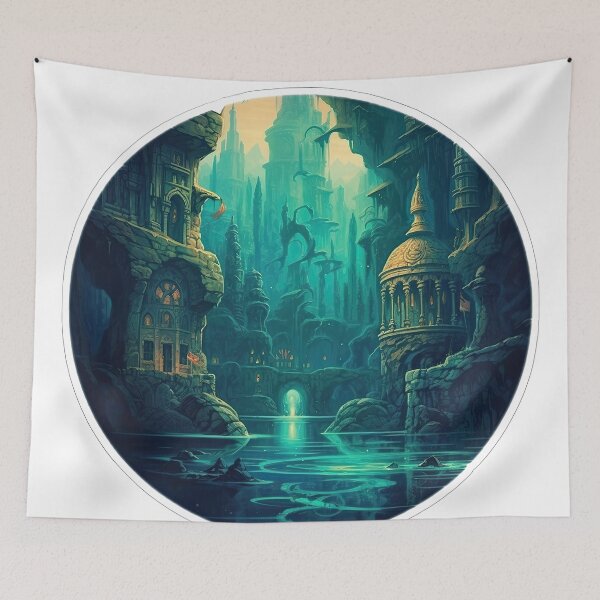 Item preview, Mysterious underwater city designed and sold by abmkf.