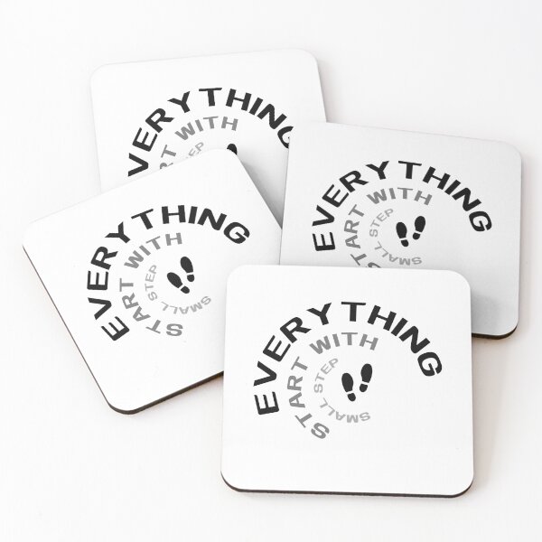 Item preview, Everything Start with small step designed and sold by SmSm Main Street.