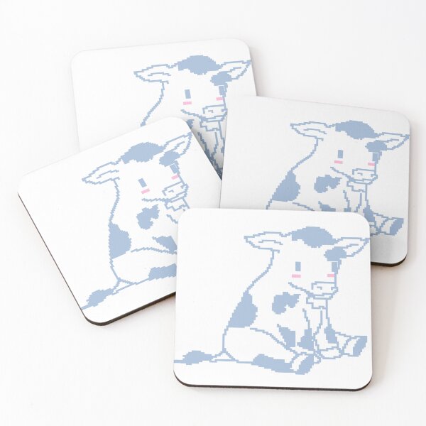 Item preview, blue color cow drawing designed and sold by Dianaacs.