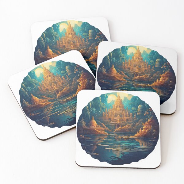 Item preview, Ancient city under water designed and sold by abmkf.