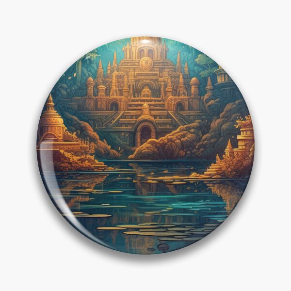 Item preview, Ancient city under water designed and sold by abmkf.