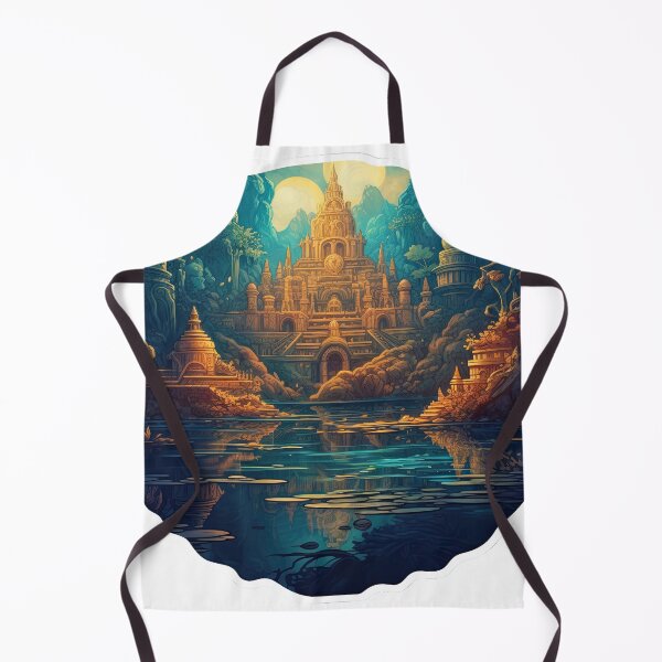 Item preview, Ancient city under water designed and sold by abmkf.