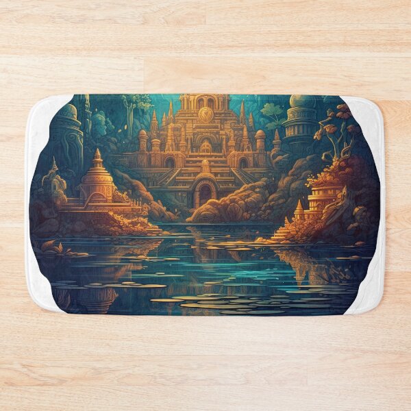 Item preview, Ancient city under water designed and sold by abmkf.