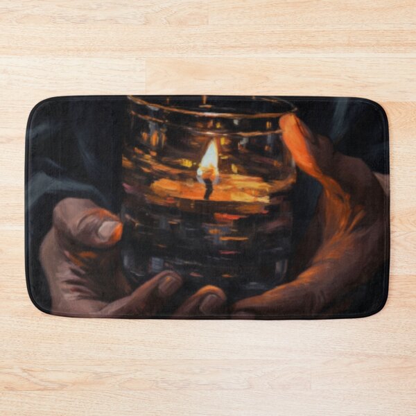 Item preview, Beautiful Oil painting of a candle fire designed and sold by SPECTRA005.