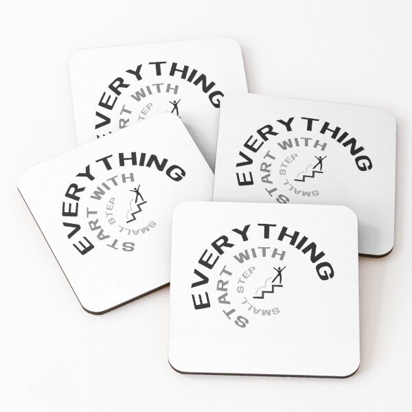 Item preview, Everything Start with small step designed and sold by SmSm Main Street.