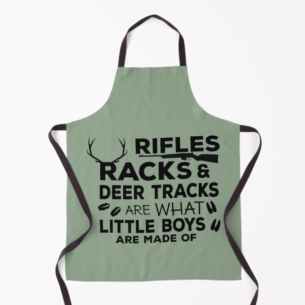 Item preview, Rifles Racks & Deer Tracks Are What Little Boys Are Made of designed and sold by simmoredsign.