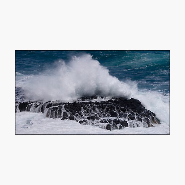 Item preview, Australia - Wave versus coast designed and sold by AndrewWilson.