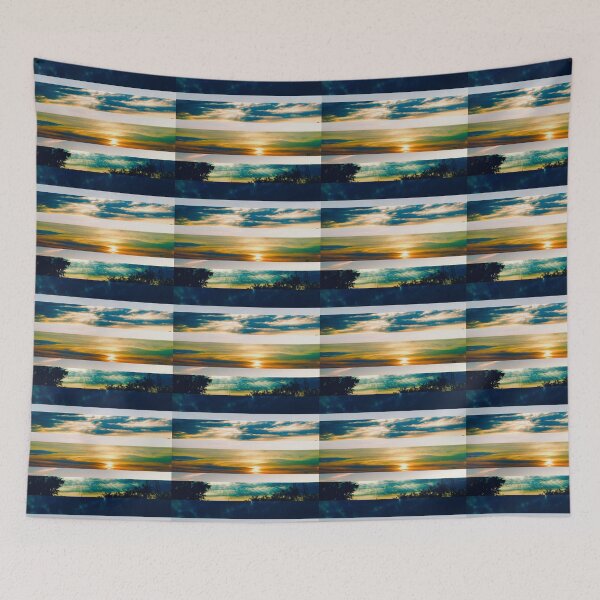 Item preview, Strips of Sunset designed and sold by EmilyEtchison.