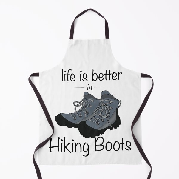 Item preview, “Life is better in hiking boots” with boots design designed and sold by CreationsByBear.