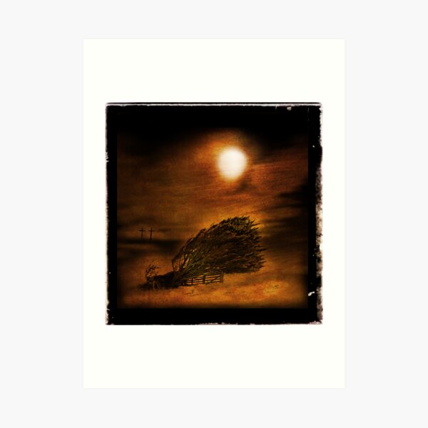 two crosses Art Print