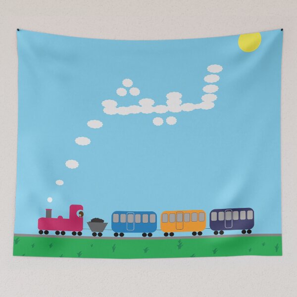 Item preview, Laith/Leith Arabic personalised choo choo train designed and sold by HalunaHappy.
