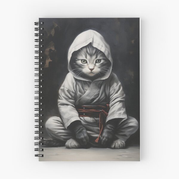 Item preview, Ninja Kitten Seated Art designed and sold by redstar19.