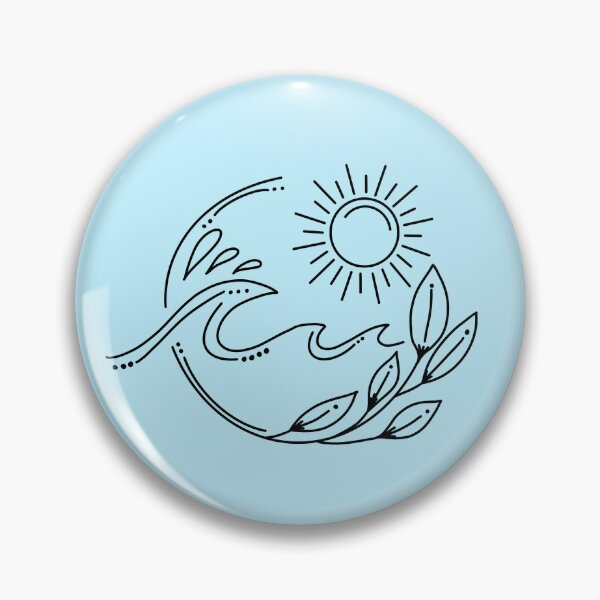 Item preview,  Wave & Greenery Design designed and sold by autumnallen15.