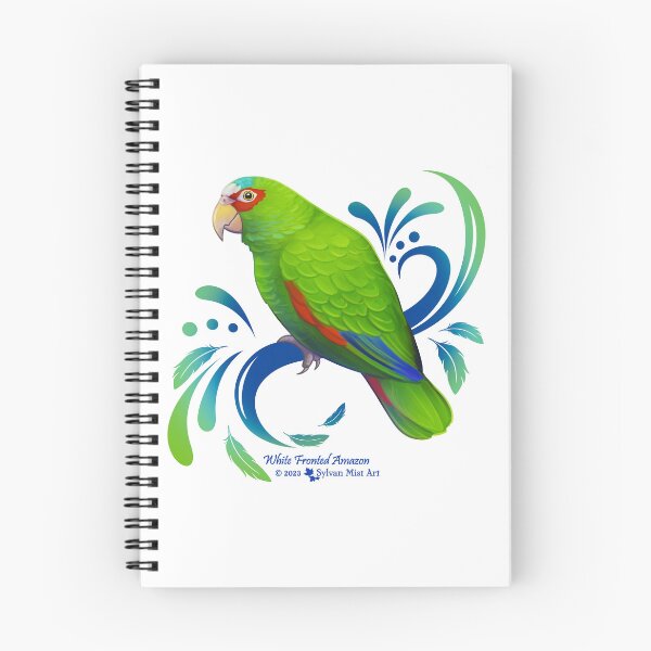 Item preview, White Fronted Amazon Parrot designed and sold by sylvanmist.