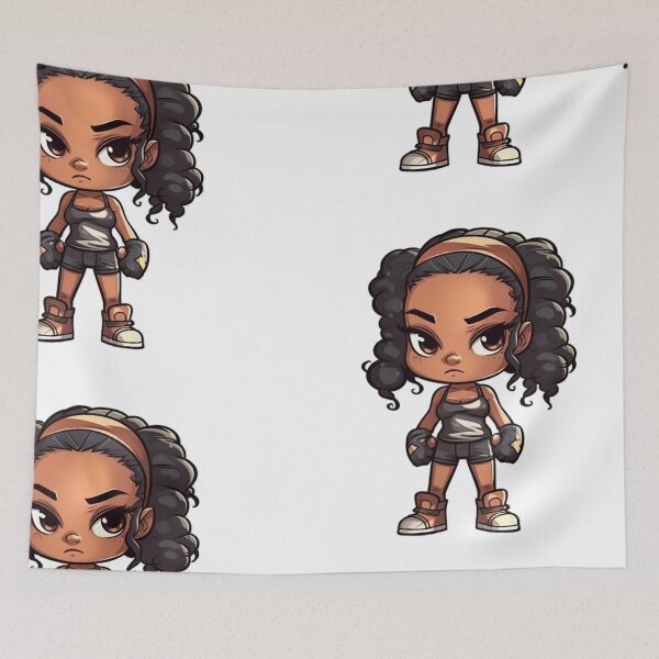 Item preview, CHIBI BOXER GIRL designed and sold by Chatna-Chibi.