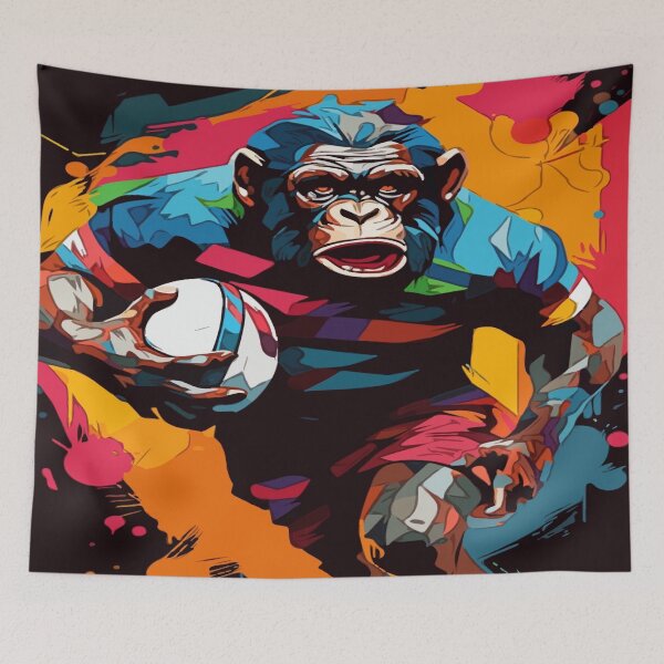Item preview, Rugby Chimp designed and sold by randynash.
