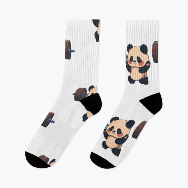 Aperçu de l'œuvre Bubu Dudu PANDA BEARS, Dudu fait de l'exercice créée et vendue par Threadsmiths.