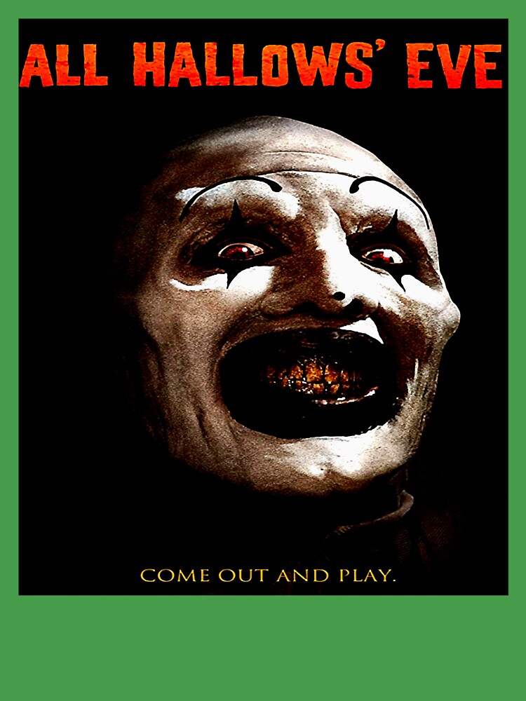 All hallows eve terrifier art the clown horror film