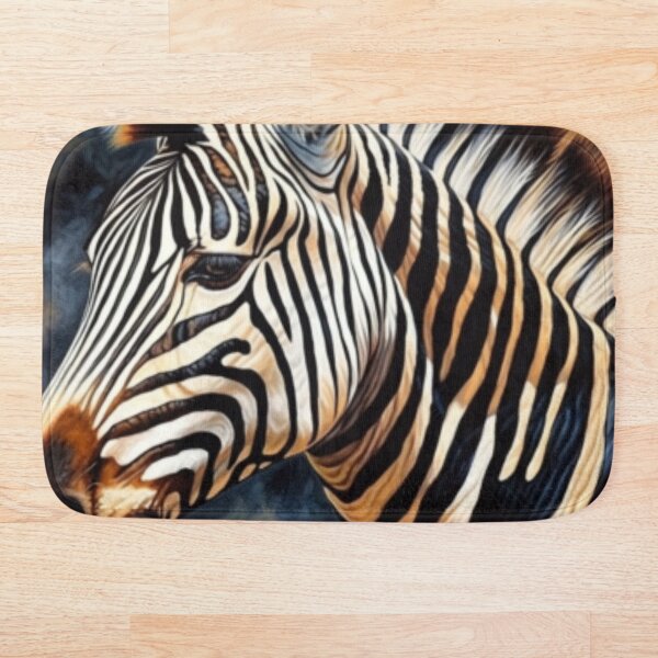 Artikelvorschau, Wunderschönes Ölgemälde eines Zebras entworfen und verkauft von SPECTRA005.