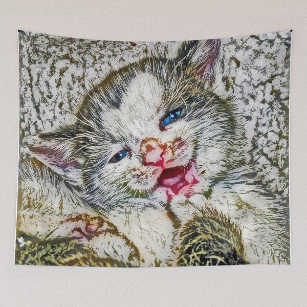 Item preview, Cat Face #14 designed and sold by Mark Ross.