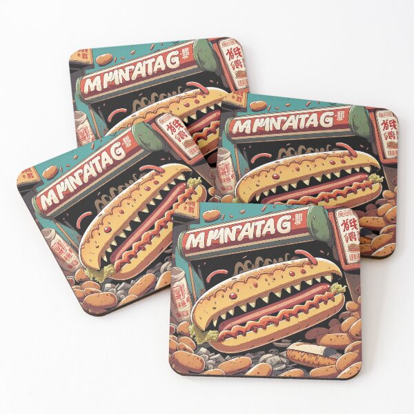 Item preview, Hotdog Monster designed and sold by Virginegilbert.