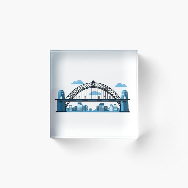 Aperçu de l'œuvre Pont du port de Sydney créée et vendue par Brontox.