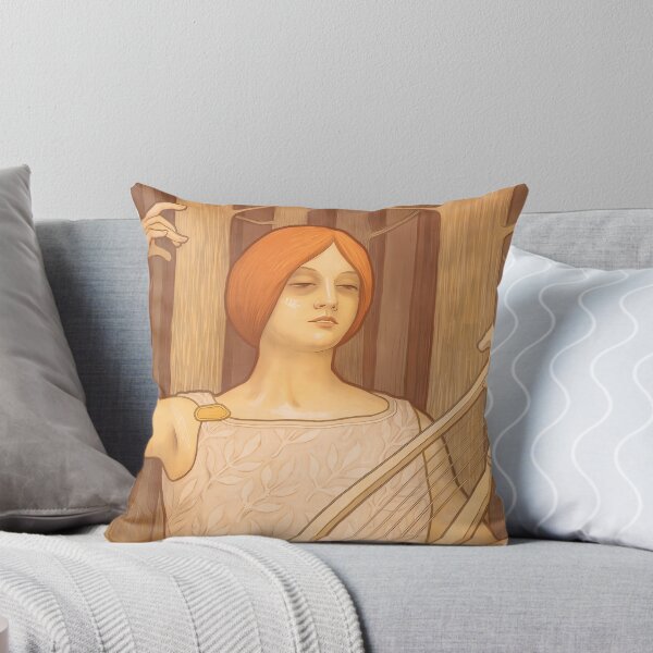 Item preview, Paul Berthon, La Lyre, Art Nouveau designed and sold by NouveauEra.