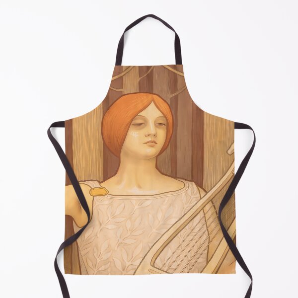 Item preview, Paul Berthon, La Lyre, Art Nouveau designed and sold by NouveauEra.