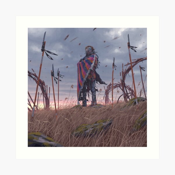 Vagabonds - The Lord With The Ice Cream Umbrella Art Print