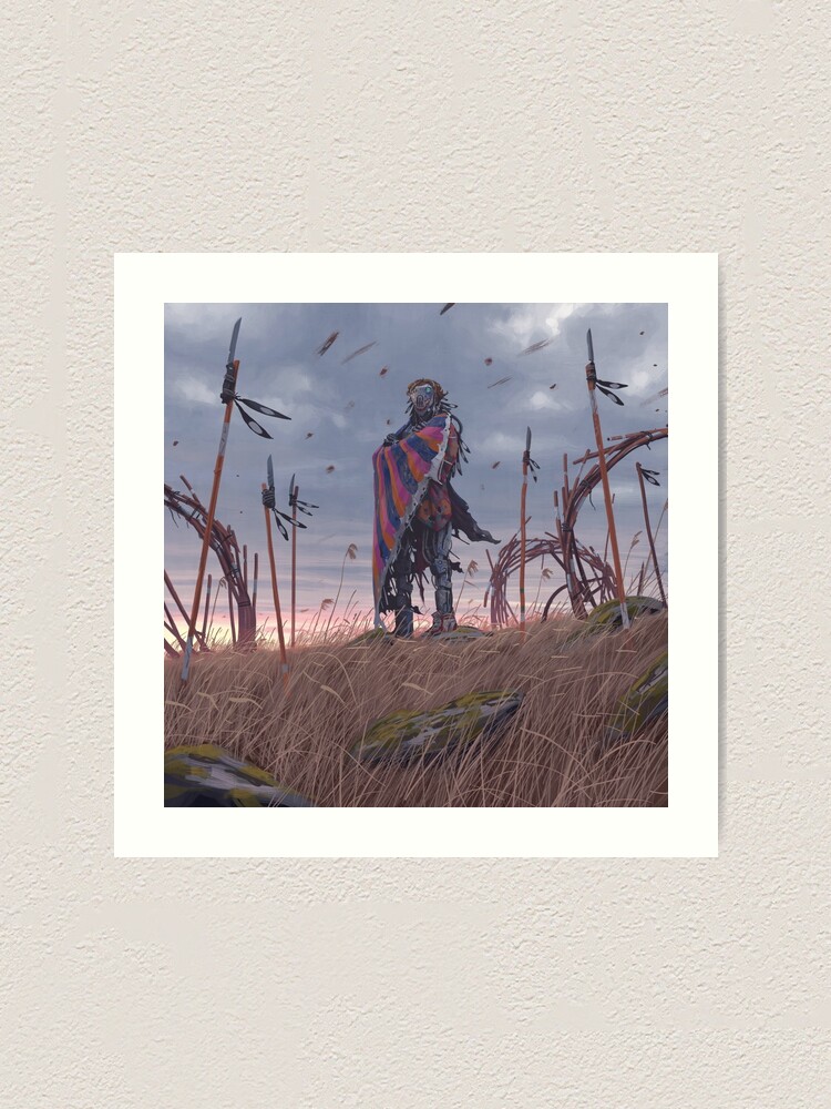 Alternate view of Vagabonds - The Lord With The Ice Cream Umbrella Art Print