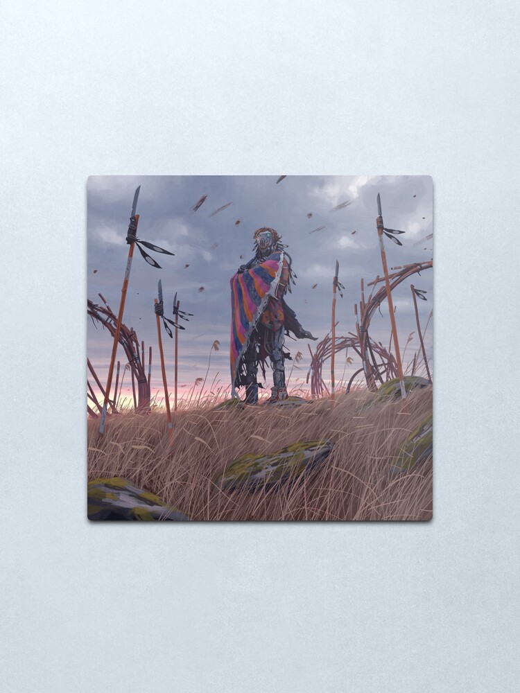 Alternate view of Vagabonds - The Lord With The Ice Cream Umbrella Metal Print