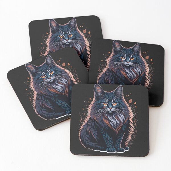 Item preview, Maine Coon (Sticker and Print Out) designed and sold by Sir Elgin Ortiz.