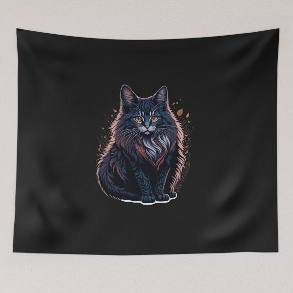 Item preview, Maine Coon (Sticker and Print Out) designed and sold by Sir Elgin Ortiz.