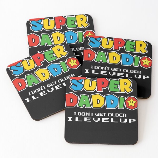Item preview, Super Daddio I Don't Get Older I Level Up Happy Father's Day designed and sold by WilliamOrrs.