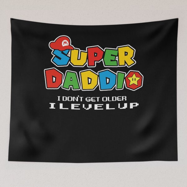 Item preview, Super Daddio I Don't Get Older I Level Up Happy Father's Day designed and sold by WilliamOrrs.