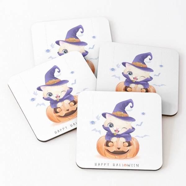 Item preview, Cute kitty on the pumpkin designed and sold by quanlh.