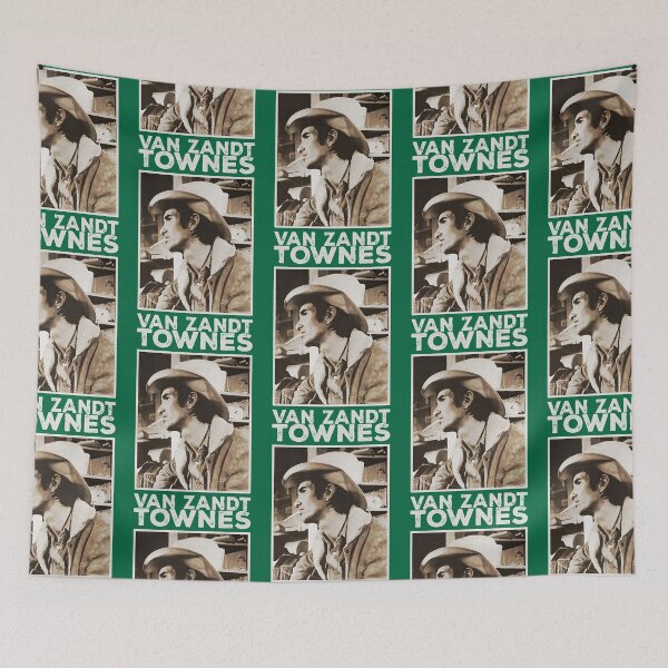 Item preview, Retro Outlaw Townes Van Zandt Fan Art  designed and sold by sohaicacthu.