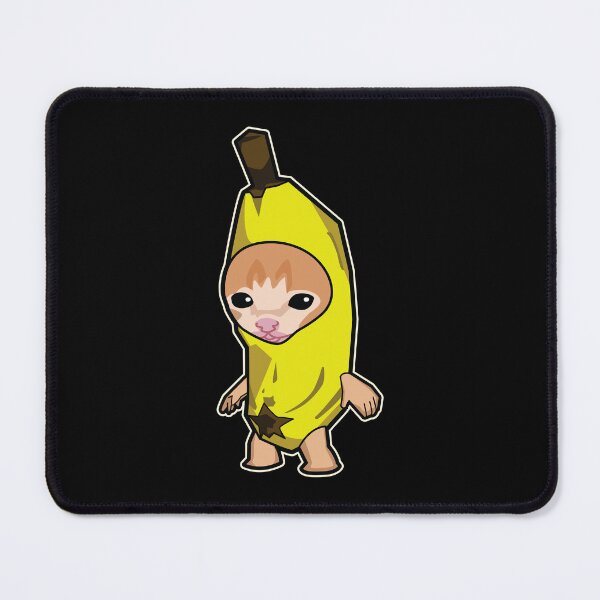 Item preview, Banana Cat (on black) designed and sold by Rzera-.