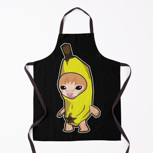 Item preview, Banana Cat (on black) designed and sold by Rzera-.