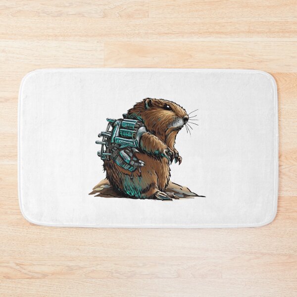 Item preview, Android groundhog from the future designed and sold by GroundhogMs.