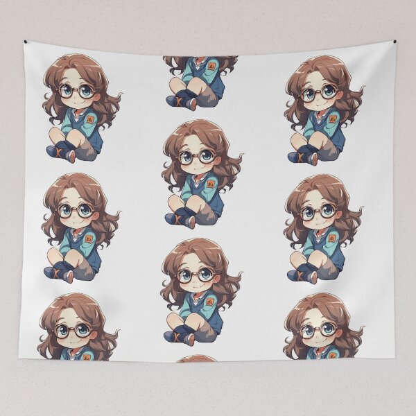 Item preview, ADORABLE & CUTE CHIBI GILRL designed and sold by Chatna-Chibi.