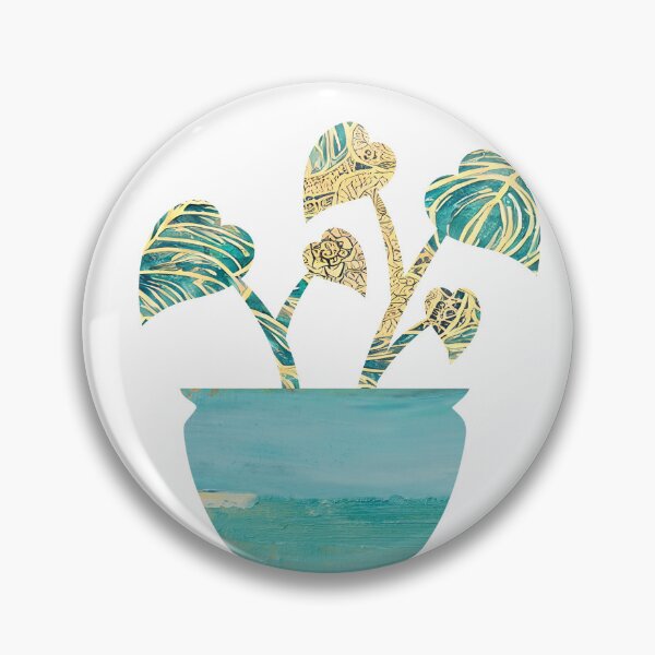 Item preview, Pretty Gilded Plant foliage designed and sold by WallabyJelly.