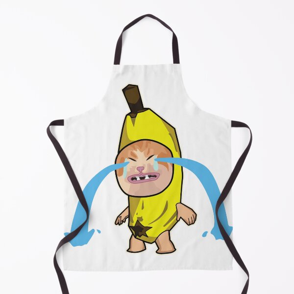 Item preview, sad banana cat - (on white) cry hapi meme designed and sold by Rzera-.