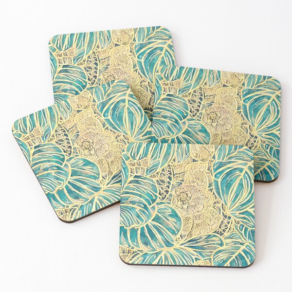 Item preview, Pretty Gilded Plant foliage designed and sold by WallabyJelly.