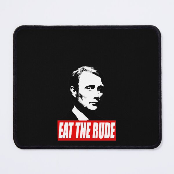 Item preview, EAT THE RUDE Hannibal [Dark Background] Essential   designed and sold by Jackhoma32.