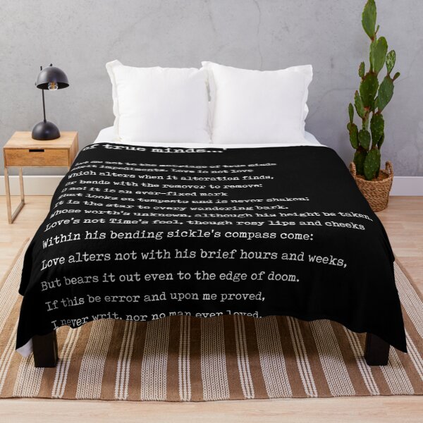 Item preview, Sonnet 116 - William Shakespeare Poem - Literature - Typewriter Print 1 - Black designed and sold by Studio Grafiikka.