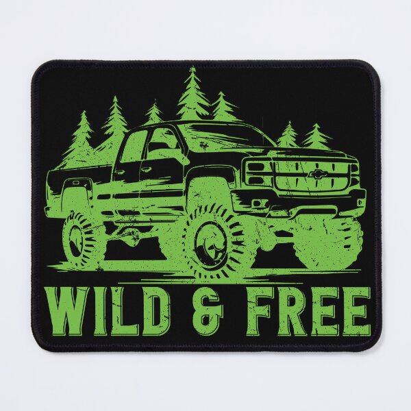 Item preview, 4x4 Off-Road Explorer Pickup - Wild & Free - Green designed and sold by RetroNeon.