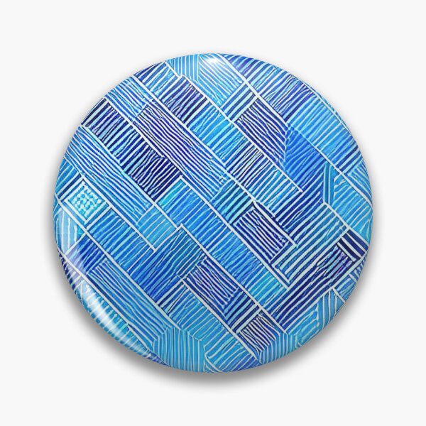 Item preview, Pattern of geometric gradient of oblique blue lines. designed and sold by Giulivo Store Graphic.