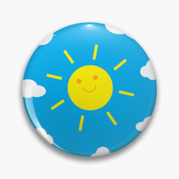 Item preview, Happy Sun & Puffy Clouds designed and sold by VaderXBricks.