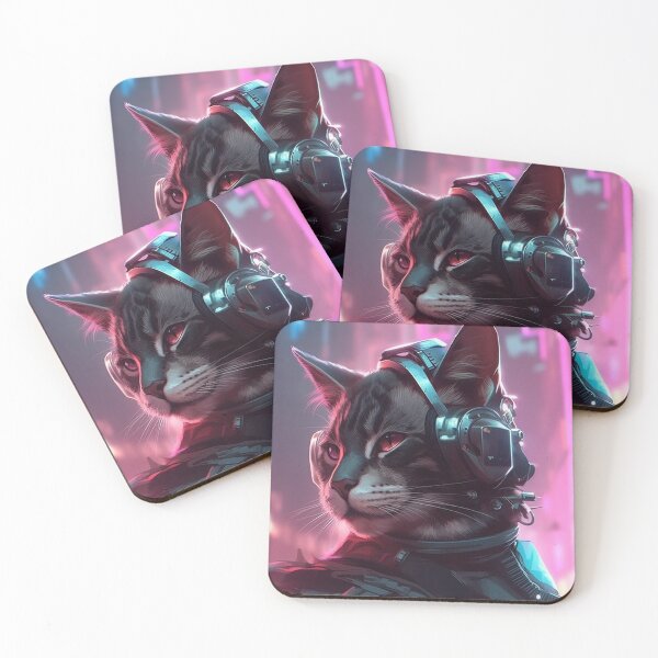 Item preview, Cyberpunk Cats Rule designed and sold by veldabarrel56.